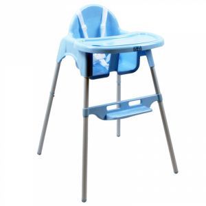 Chaise haute Délice - Bleu